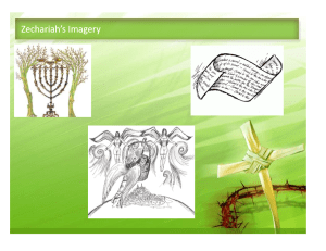 Zechariah imagery