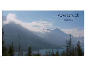 Habakkuk 3 Theme