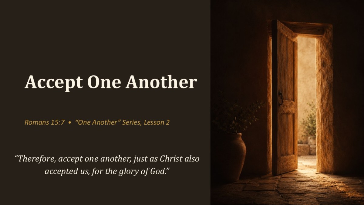 Accept One Another
